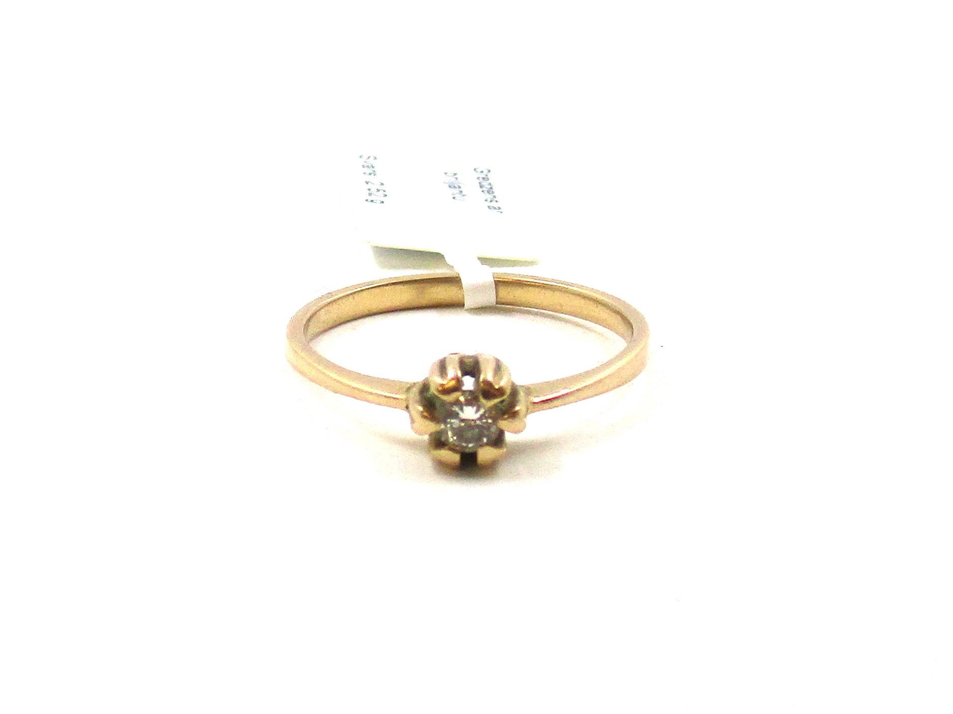 Gredzens ar briljantu (0.13ct) 2903-8161