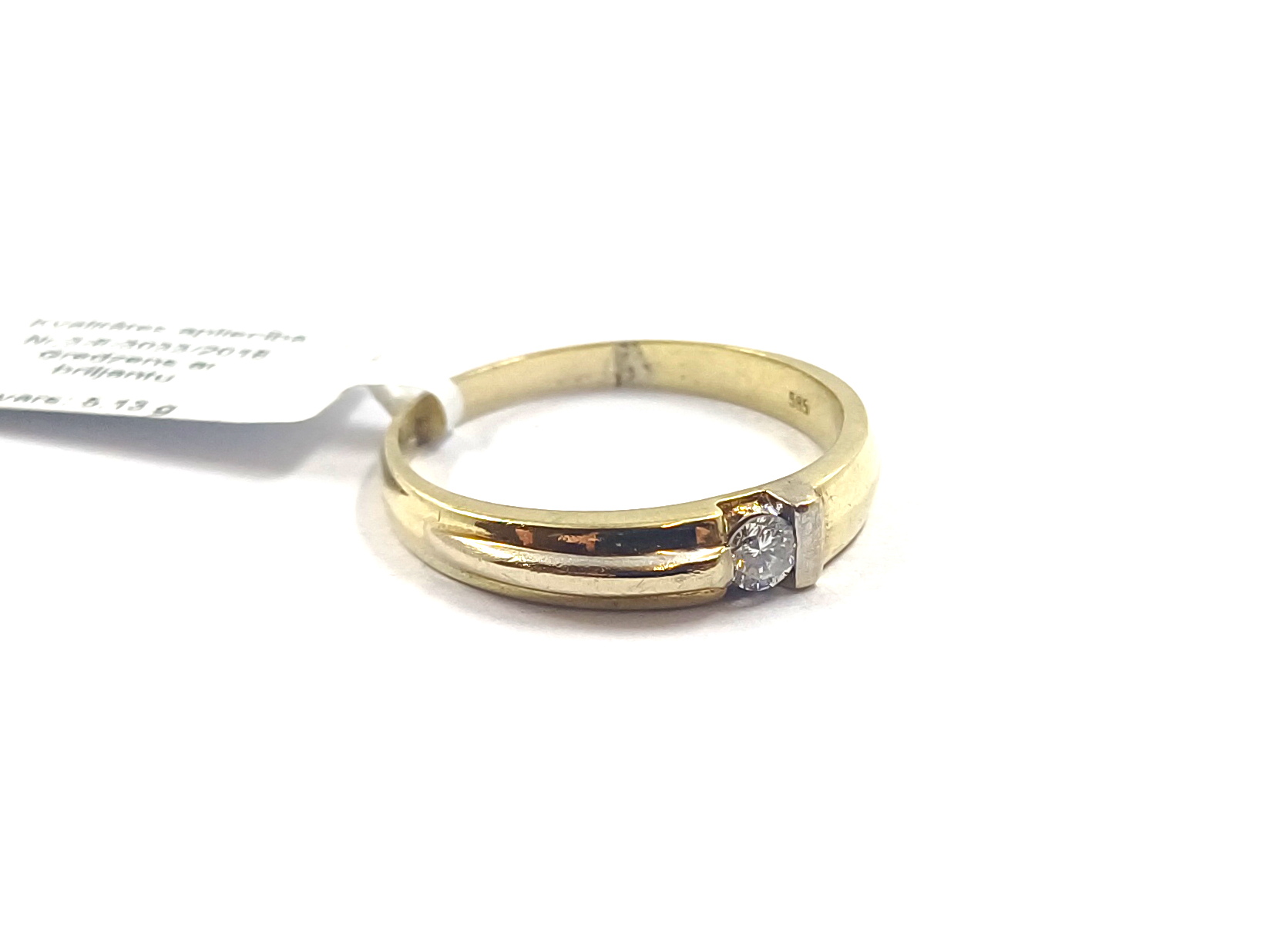 Gredzens ar briljantu (0.20ct) 2330-0863