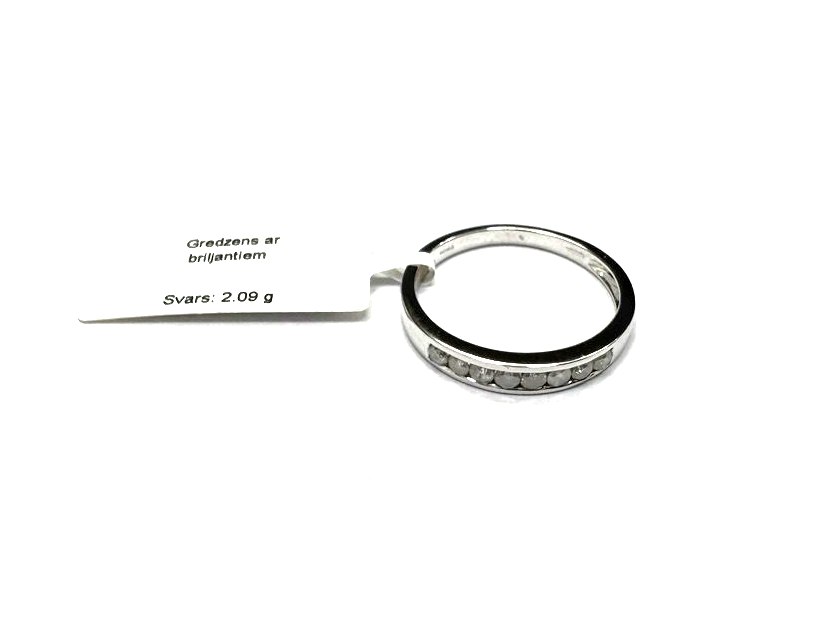 Gredzens ar briljantiem (0.08 ct) 2052-8363
