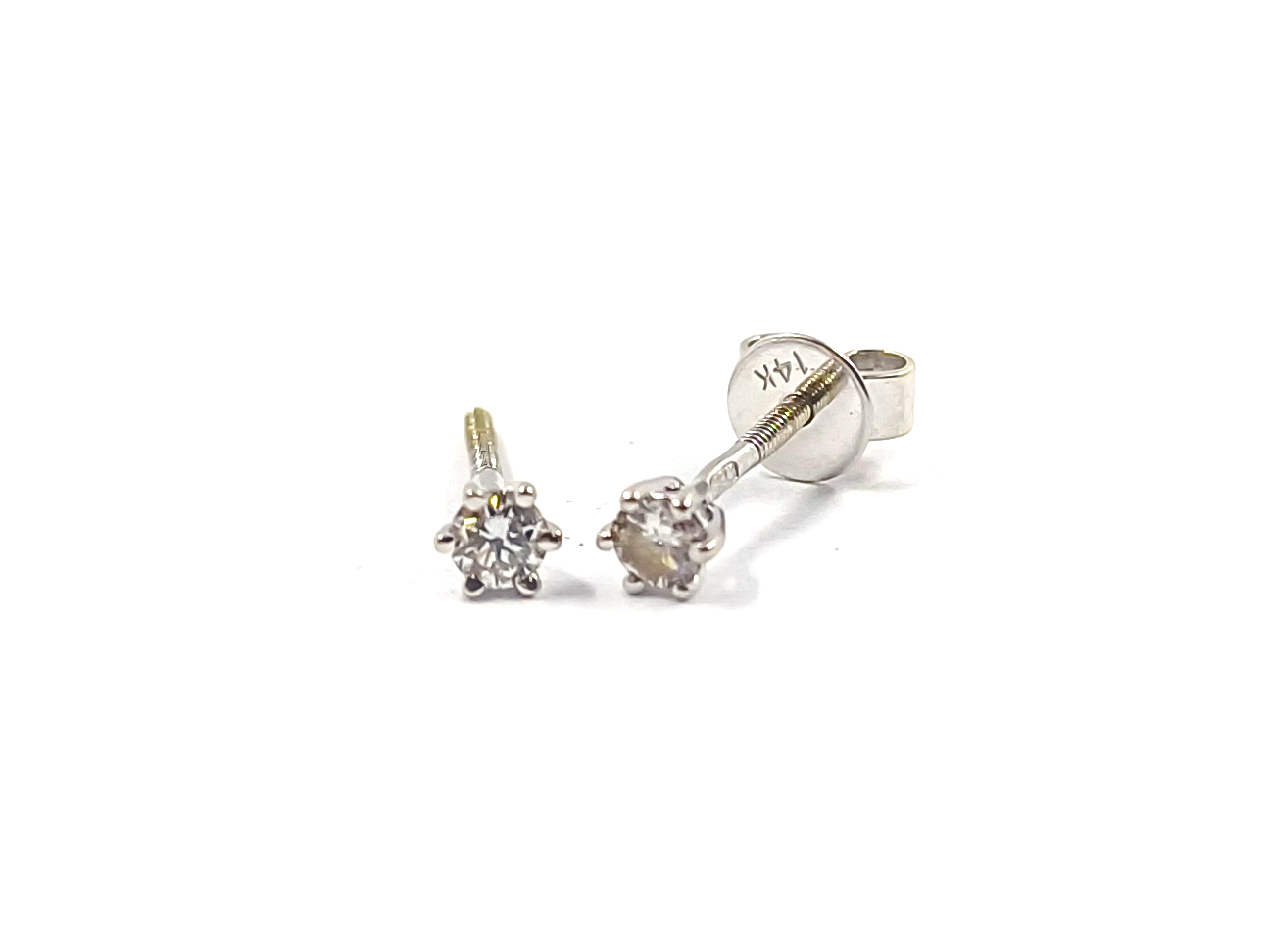 Auskari ar briljantiem (0.10ct) 5360-0861 Rezervēts līdz 03.08.2026
