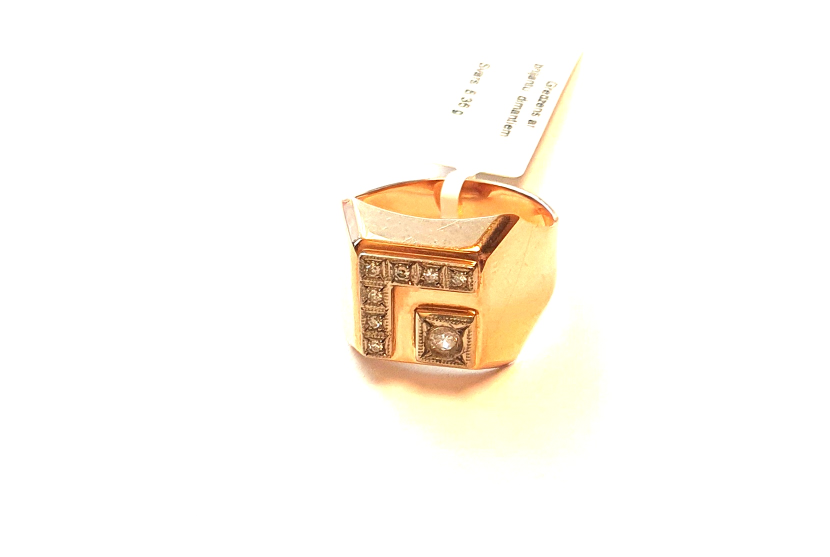 Gredzens ar briljantiem (0.35 ct)   1891-0663