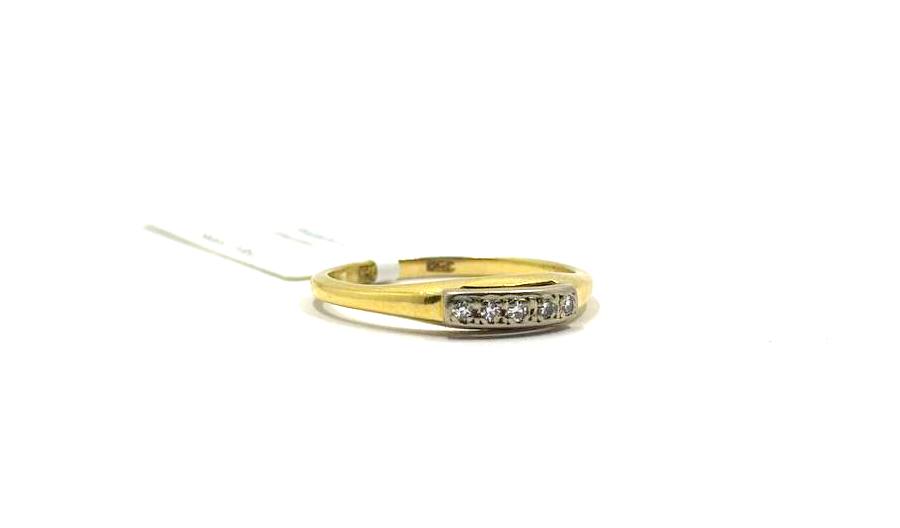 Gredzens ar dimantiem ( 0.04 ct ) 1101-2863