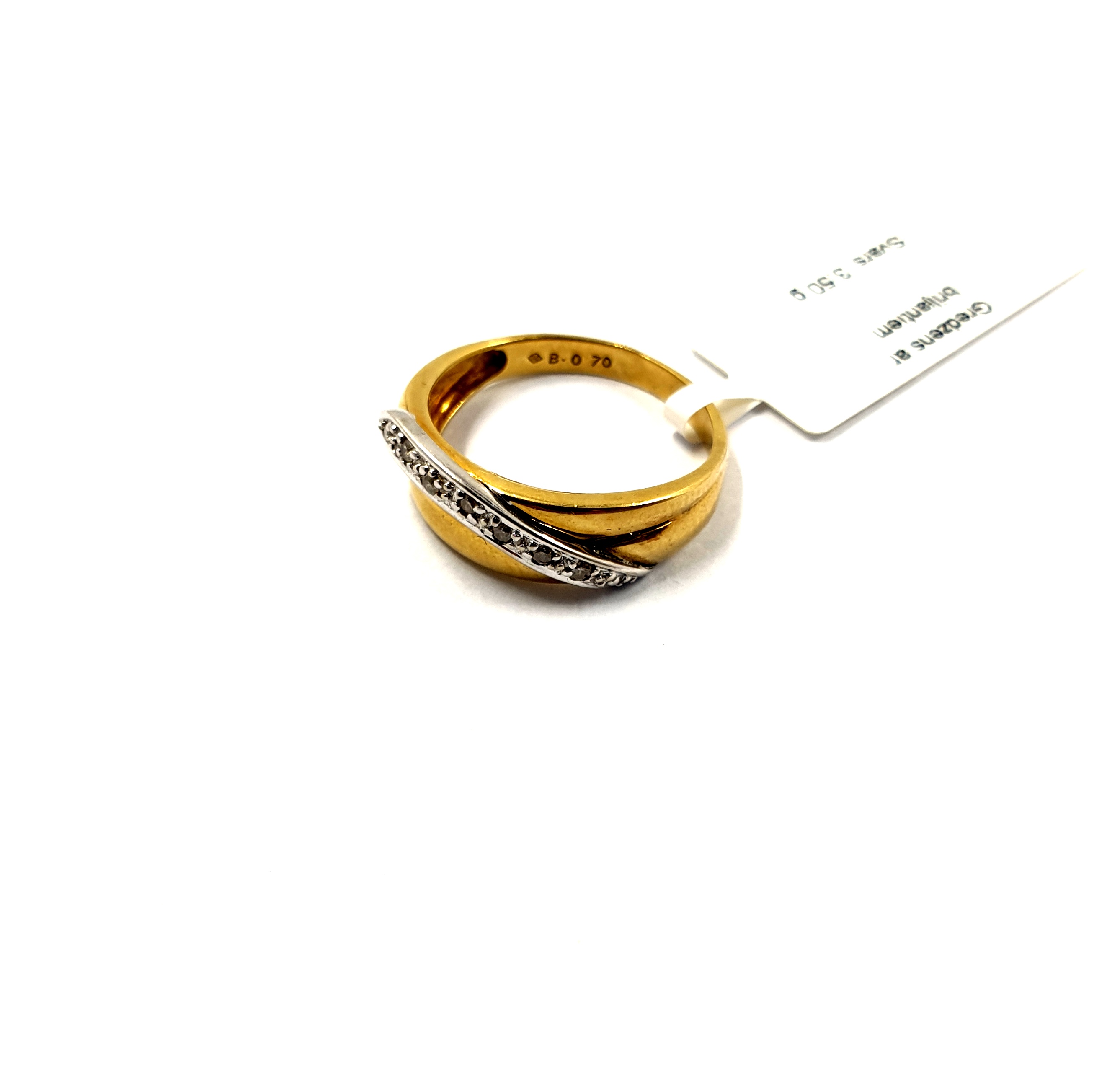 Gredzens ar briljantiem(0.07ct) 11030-1261