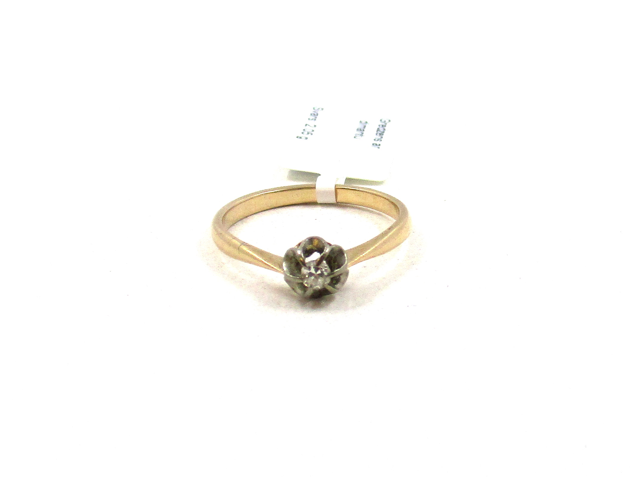 Gredzens ar dimantu (0.08ct) 2181-8163