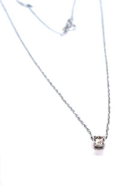 Kaklarota  ar briljantu (0.08ct)  2872-3463