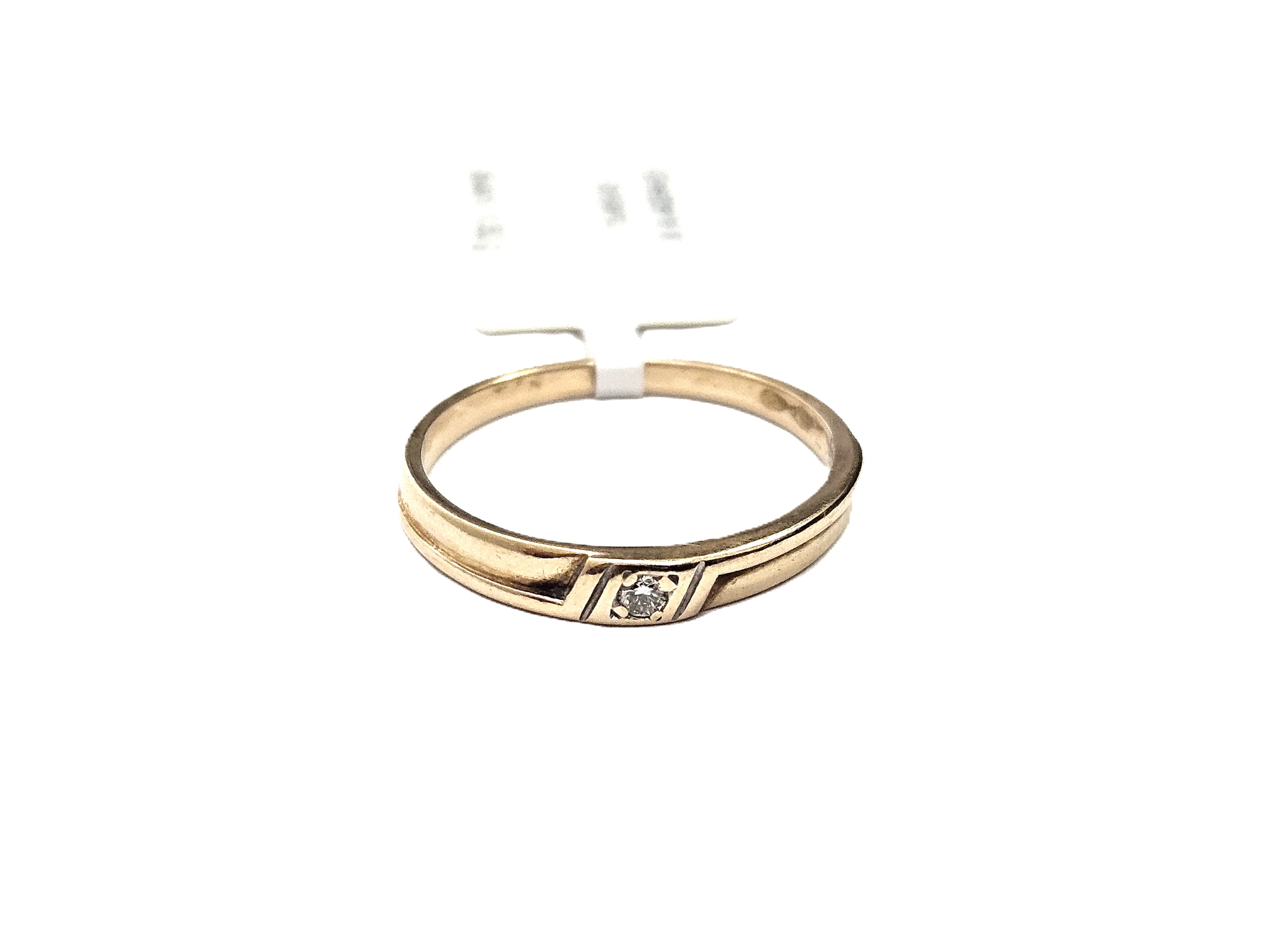 Gredzens ar briljantu (0.01 ct) 3680-5763
