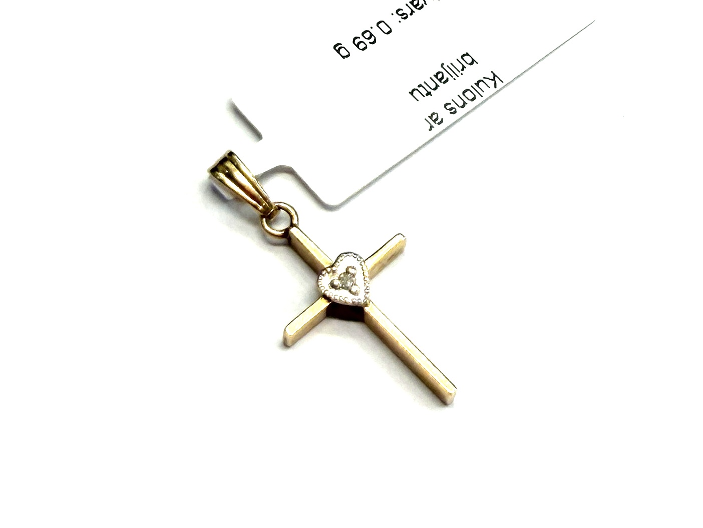 Kulons ar briljantu (0.01 ct) 5010-0763