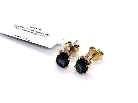 Auskari ar safīriem (0.96ct)  5002-3461