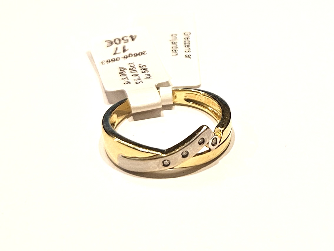 Gredzens ar briljantiem (0.05 ct) 206g6-0663