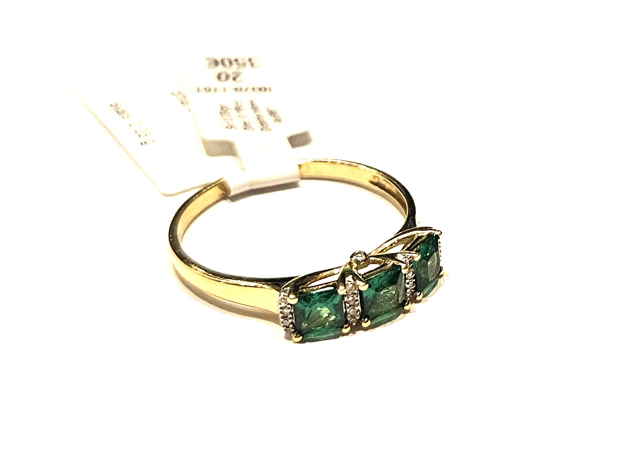 Gredzens ar briljantiem (0.16 ct) 10370-1161
