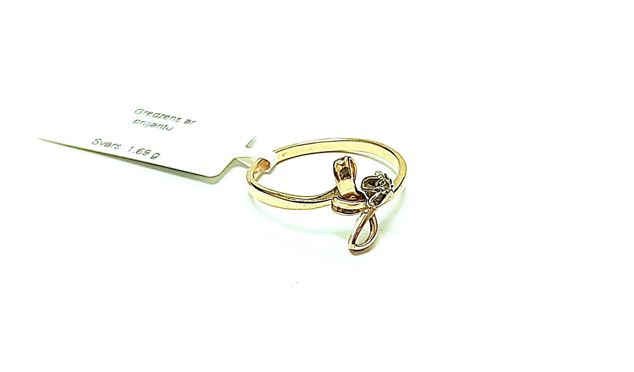 Gredzens ar briljantu (0.03ct) 6330-5261
