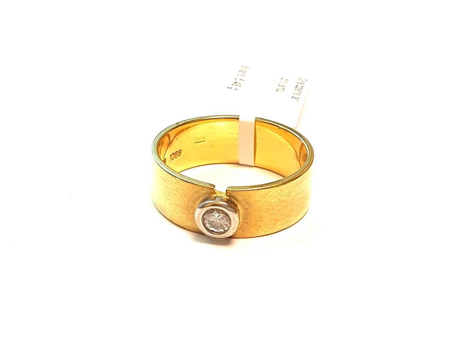 Gredzens  ar briljantu (0.3 ct )   205g4-0663