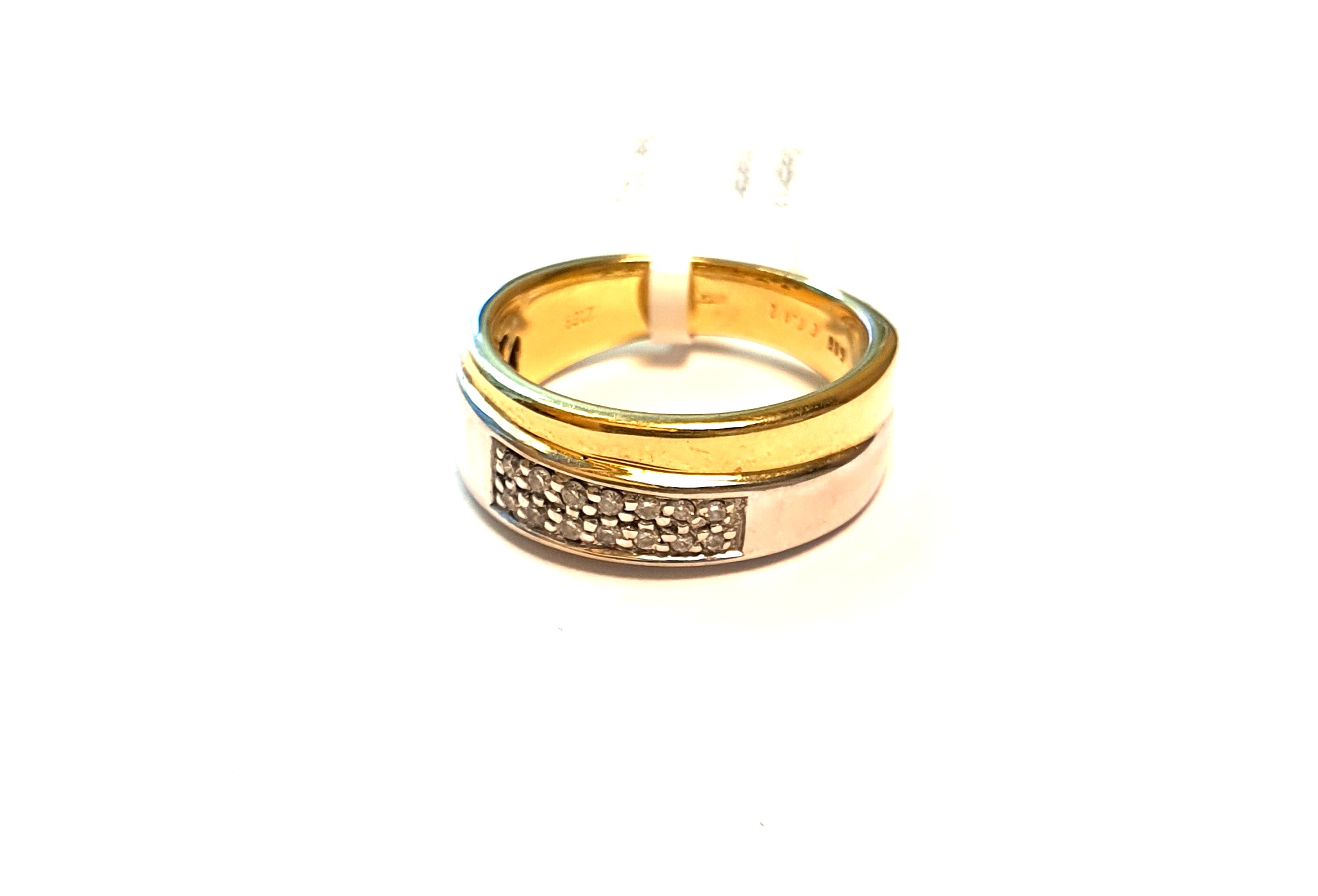 Gredzens  ar briljantiem (0.25 ct)  206g3-0663