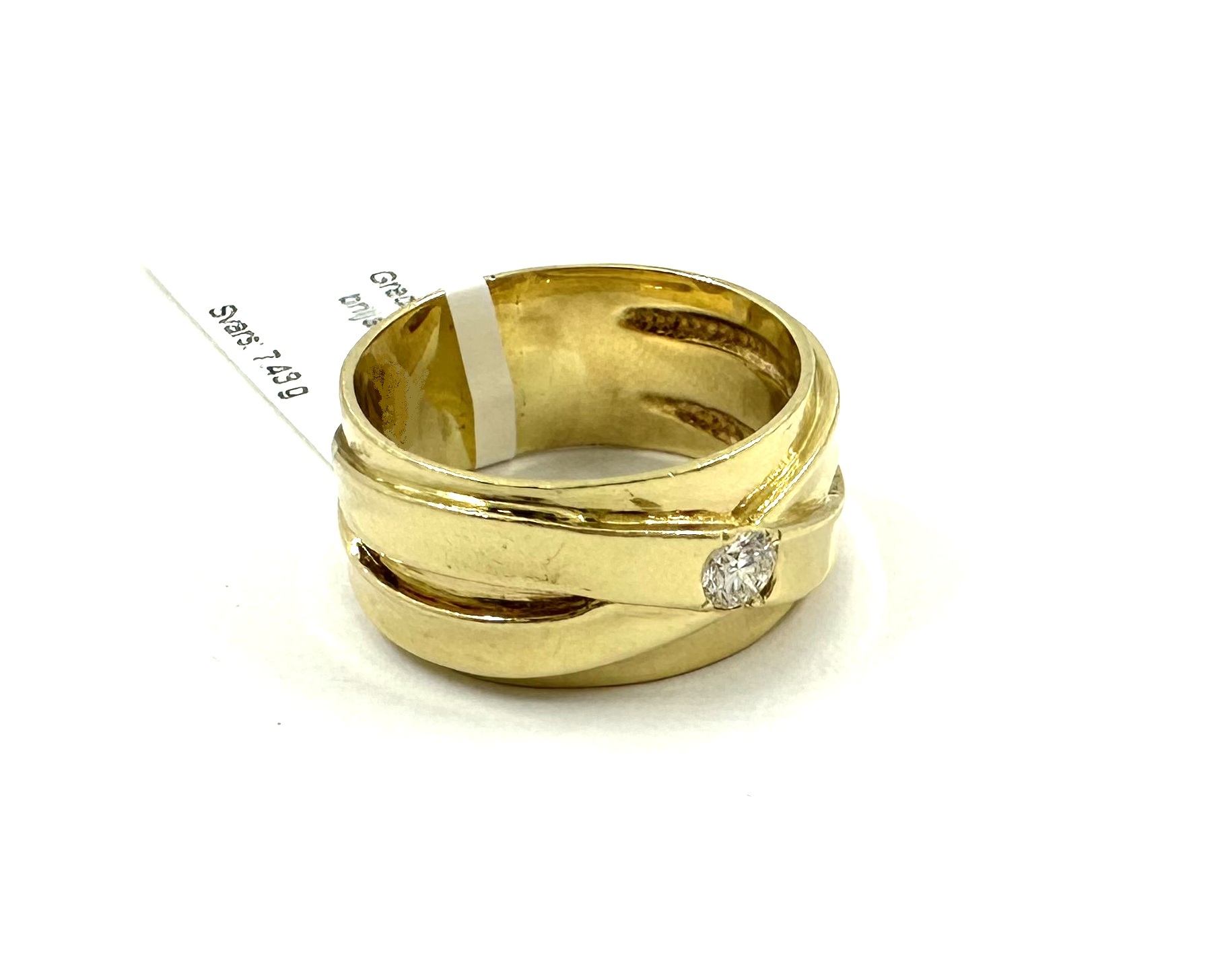 Gredzens ar briljantu (0.2ct) 2071-4561