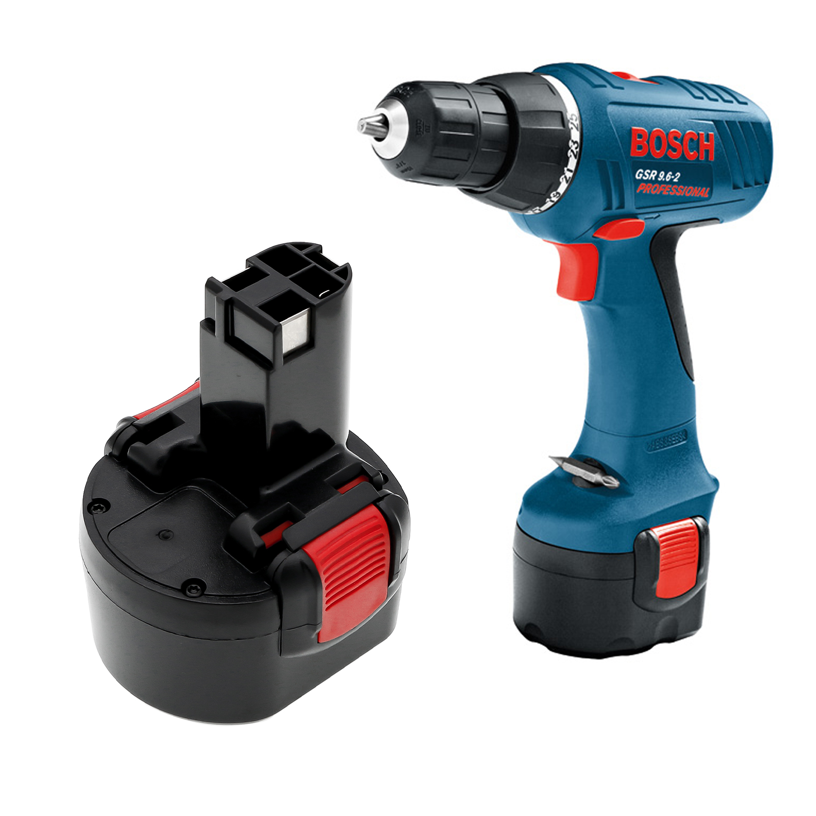 Bosch GSR 9.6-2 Professional (5620-5761)
