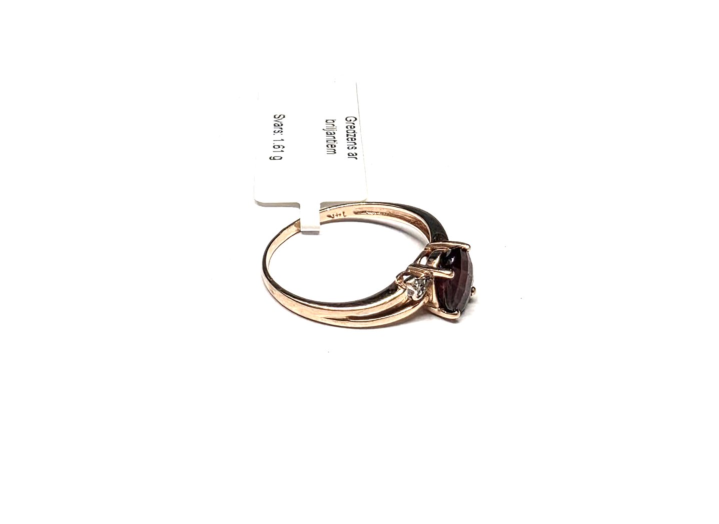 Gredzens ar briljantiem (0.02 ct)  234g1-5063