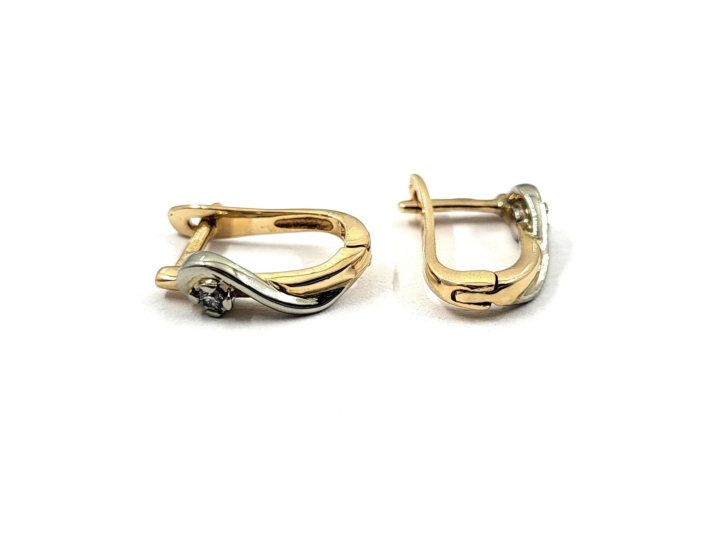 Auskari ar briljantiem (0.06ct) 5970-4561