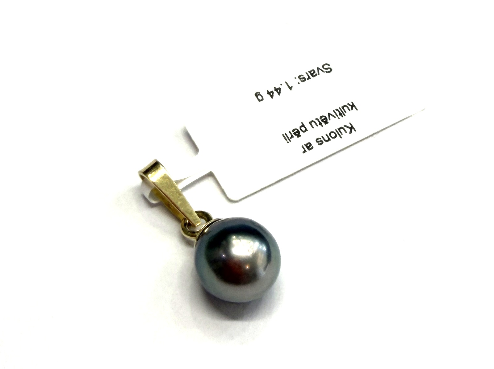 Kulons ar kultivētu pērli 514g2-0763