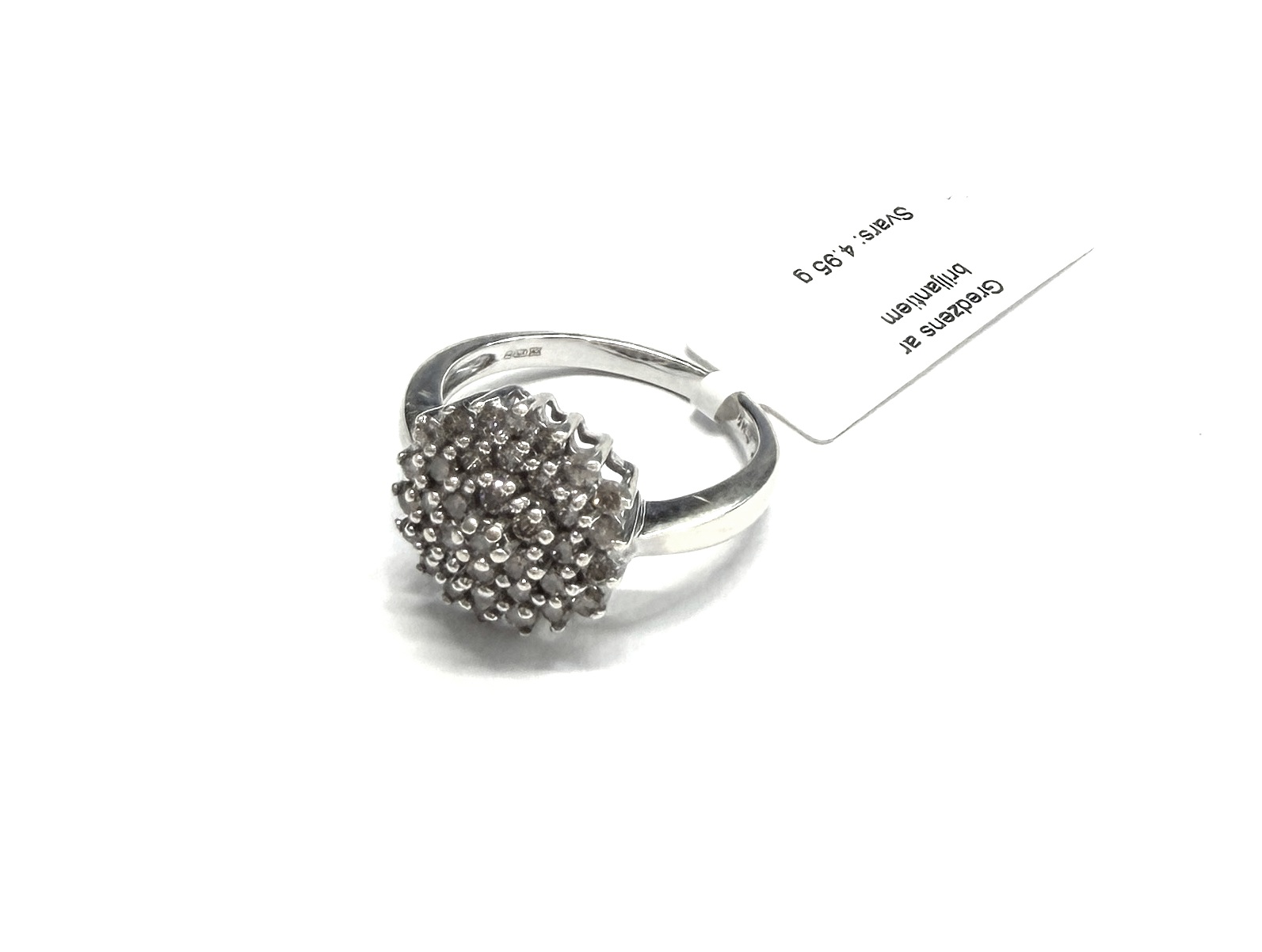 Gredzens ar briljantiem (0.74 ct) 12960-0761