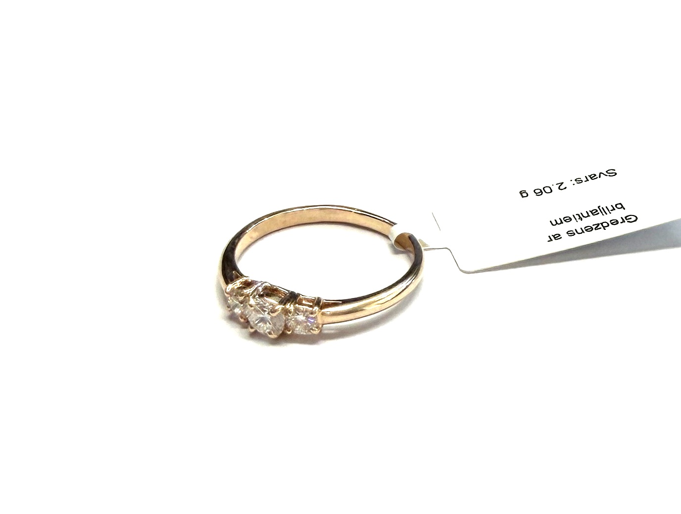 Gredzens ar briljantiem (0.33 ct) 5422-0763