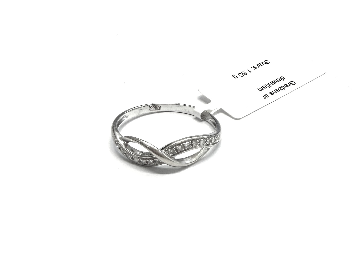 Gredzens ar briljantiem (0.05 ct) 5771-0763