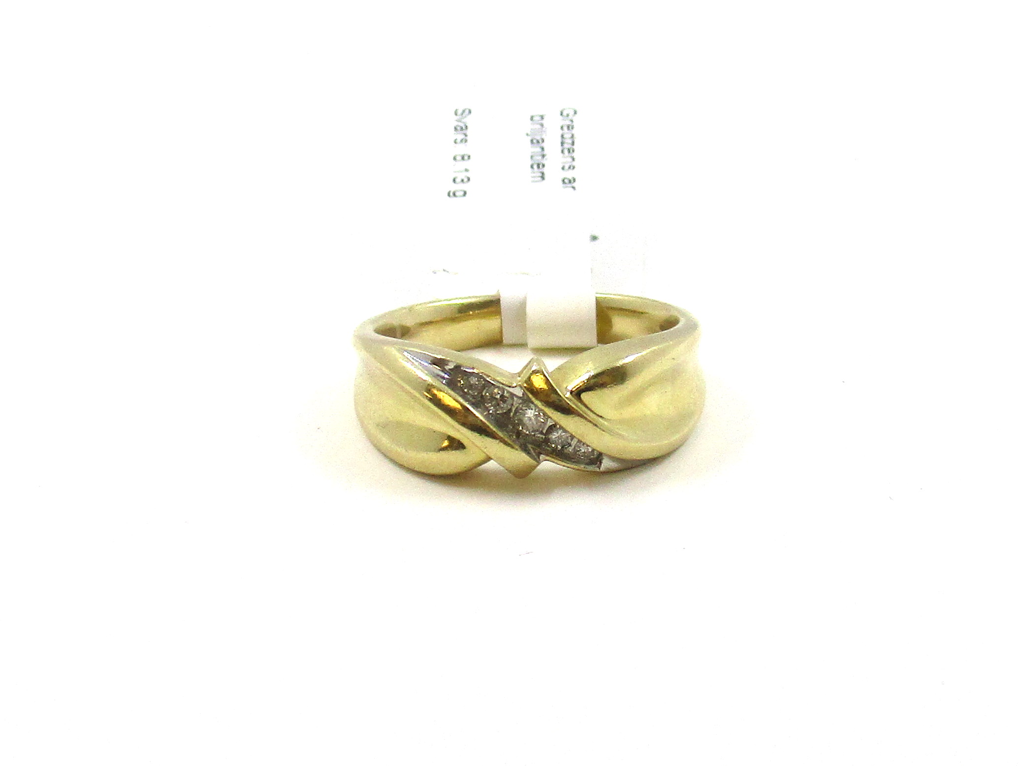 Gredzens ar briljantiem (0.15ct) 192g2-8161