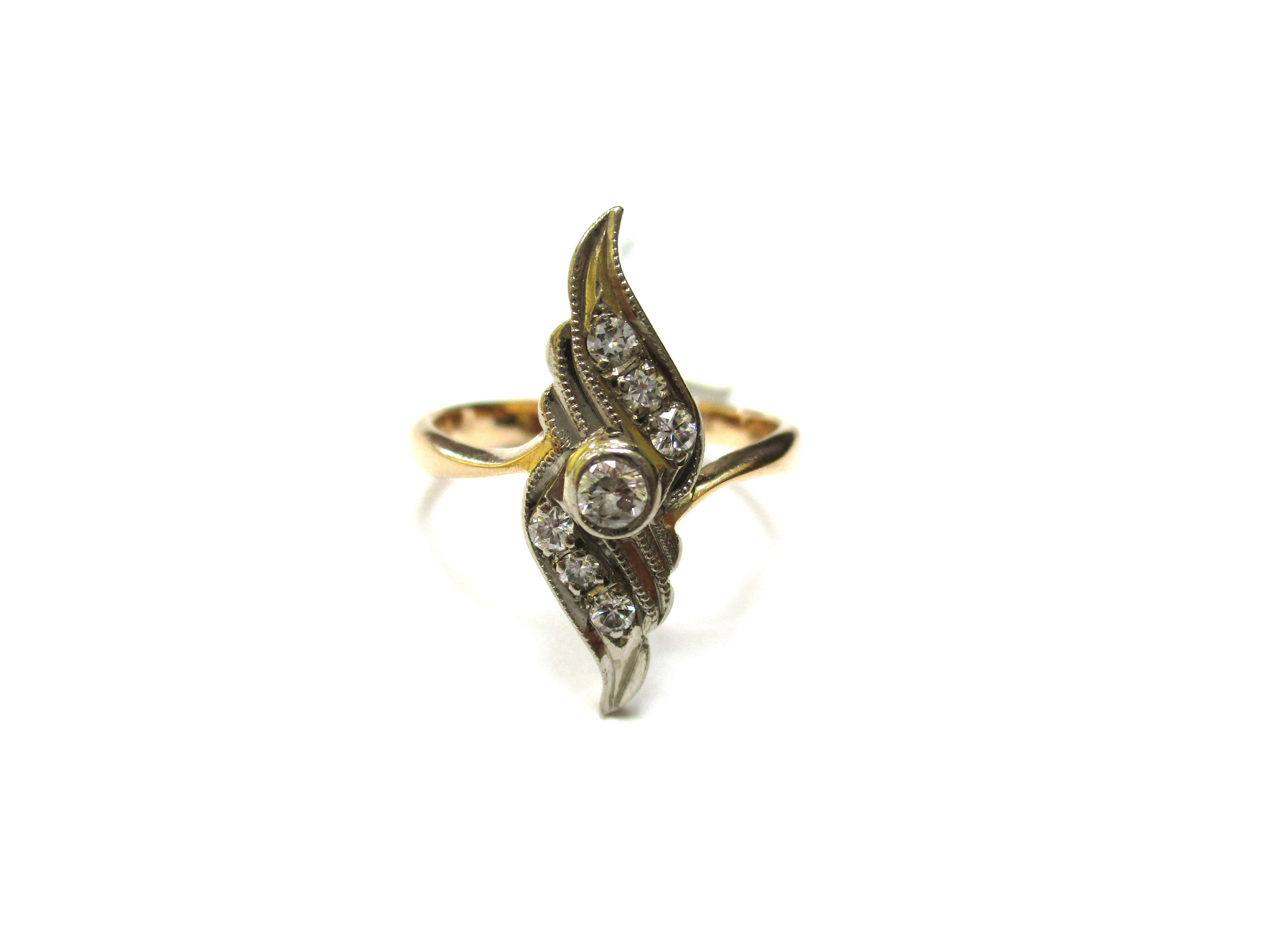 Gredzens ar briljantiem (0.22 ct) 11770-0561