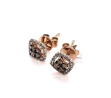 Auskari ar briljantiem (0.18 ct) 3122-3463