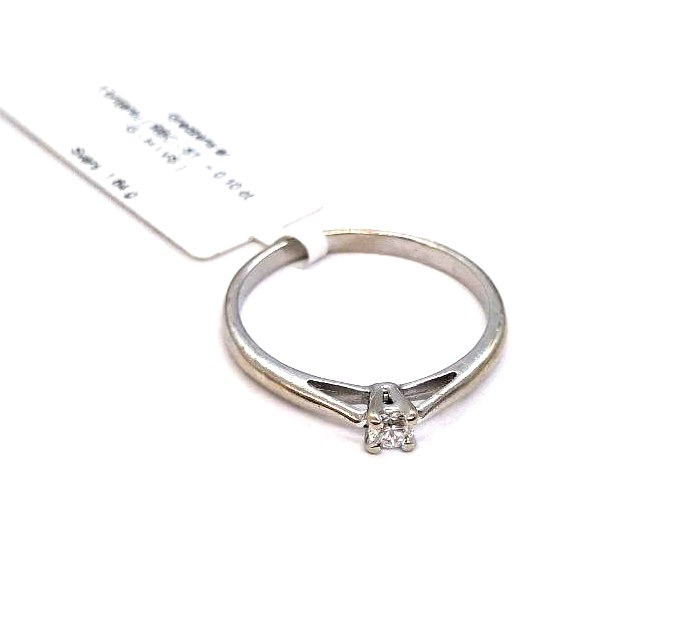 Gredzens ar briljantu (0.10ct) 2871-3463