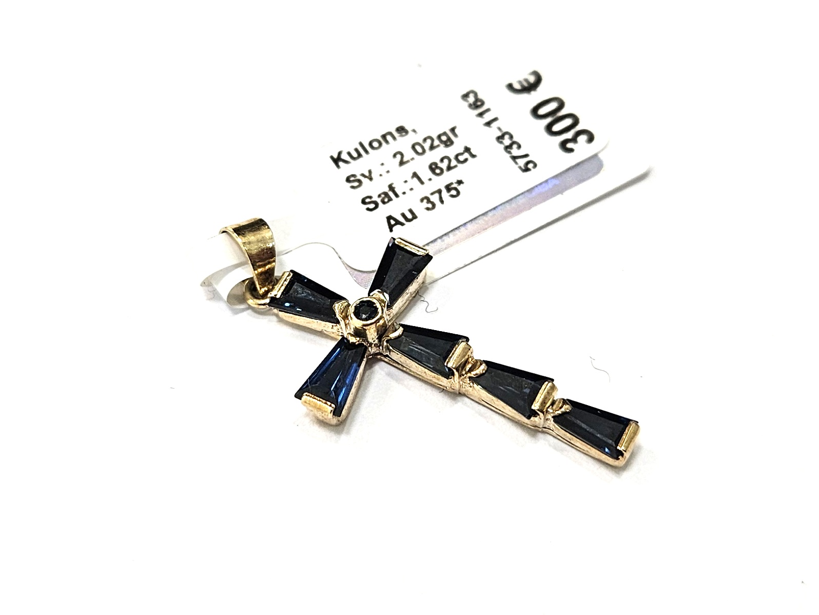 Kulons ar safīriem (1.62 ct) 5733-1163
