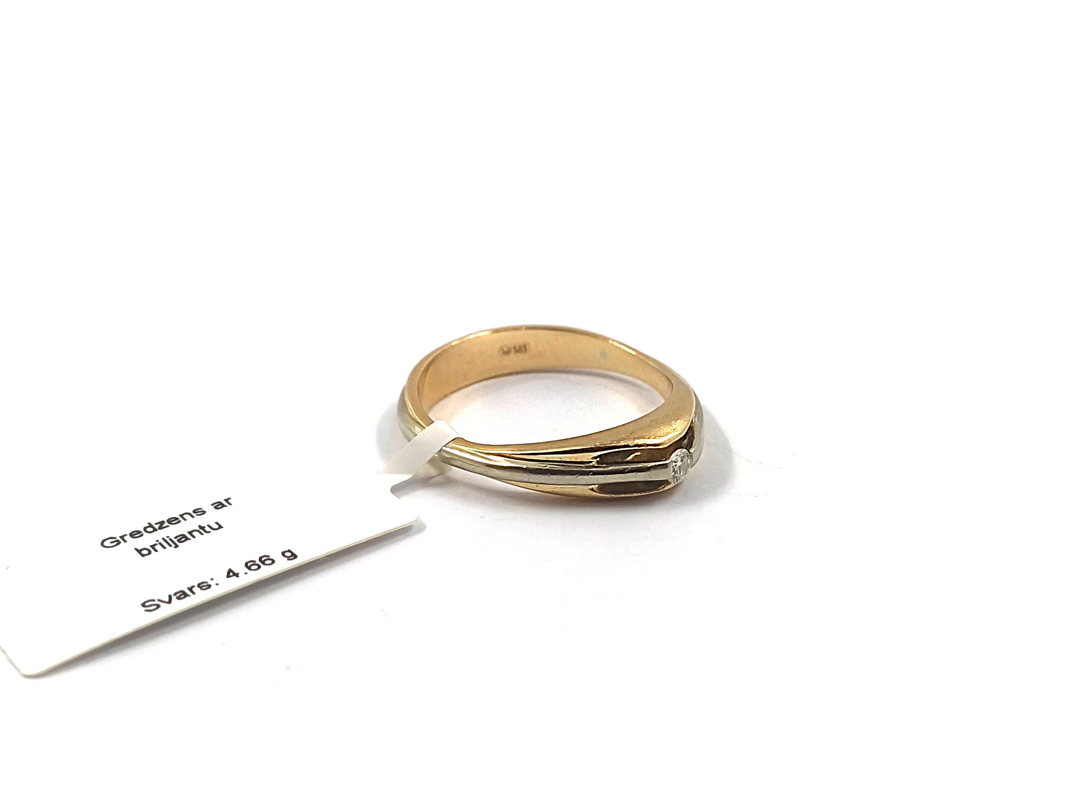 Gredzens ar briljantu (0.04ct) 2851-0863