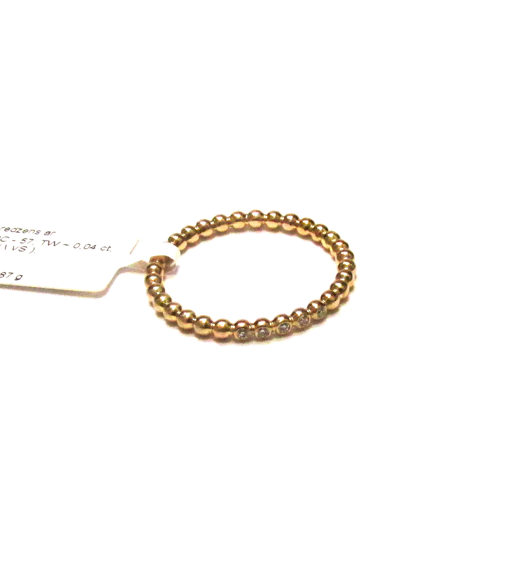 Gredzens ar briljantiem (0.04ct) 7200-4063
