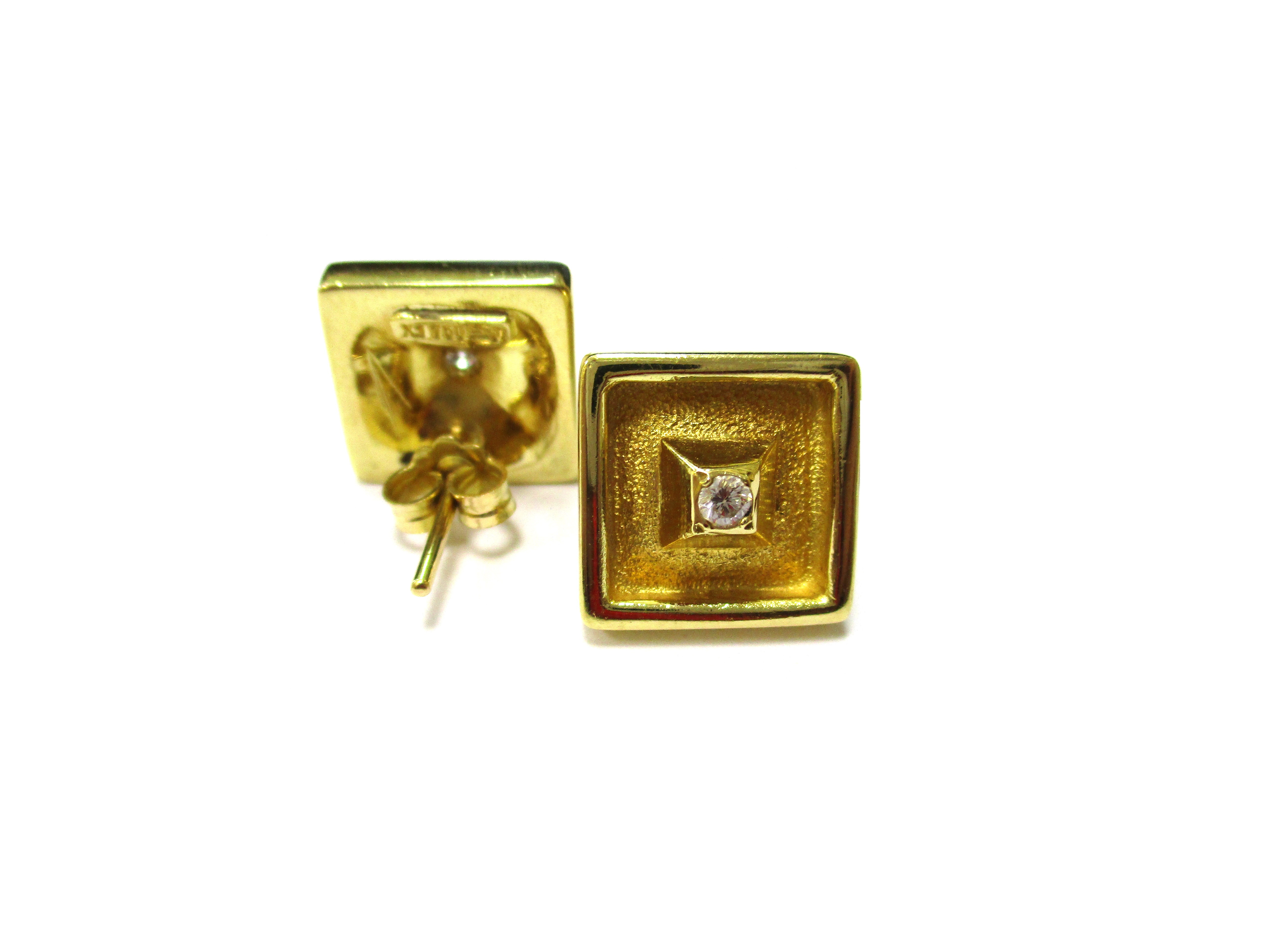 Auskari ar briljantiem (0.10 ct) 13571-0561